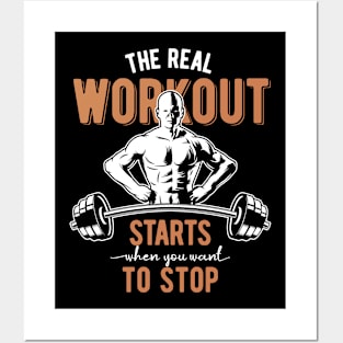 The Real Workout Posters and Art